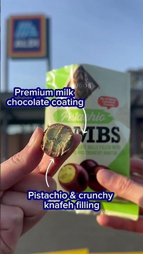 Just in at ALDI - Hugos' Chocolate Pistachio Bombs 100g!
