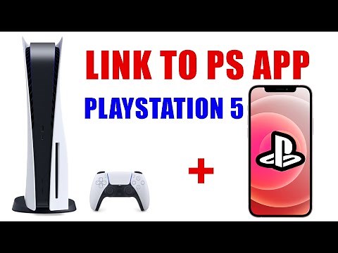 Link Playstation 5 Console to Smartphone PS App [ How to Remotely Download PS5 Games Tutorial ]