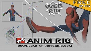AnimRig - Amazing Spiderman - Free Download