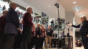 6.5K views · 97 reactions | Members of the Melbourne Welsh Male Choir warming up their voices on the balcony ahead of a performance with Teddy Tahu Rhodes. | ABC Melbourne | Facebook