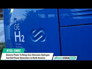 Generac Power ($GNRC) To Bring Zero-Emissions Hydrogen Fuel Cell Power Generators to North America