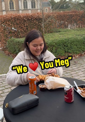 By far, si Meg is one of the most loyal, if not the most loyal, na suki na meron kami dito sa Food Truck ni Arci. For that, we will be forever grateful. 💛🙏 #foodtrucklife #loyal #pinoyfoodie #ofw