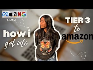 How I started from TIER 3 to AMAZON (My Internship Journey) | Ep. 1 #amazon
