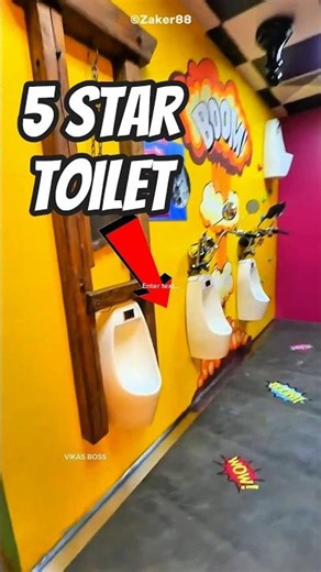 5 Star Toilet 🤩#toilet #shorts