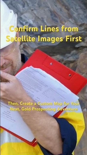 Confirm fault lines with satellite imagery first, then map your next gold prospecting location.