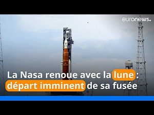 Nasa, objectif lune : la méga-fusée prête à décoller