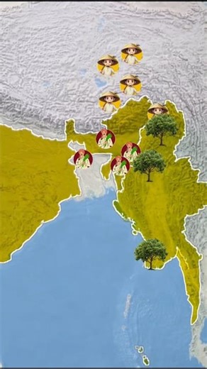 “Why Burma Was Separated from India in 1937😳 | The Hidden Colonial Truth”#myanmarhistory #mapping