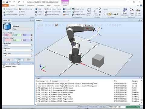 RobotStudio Smart Components + RAPID