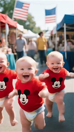 Triplets’ Turkey-Leg Stall Prank: Learning to Make Things Right 🍗✨