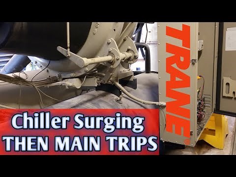 Trane Chiller Surging THEN ELECTRICAL Main TRIPS
