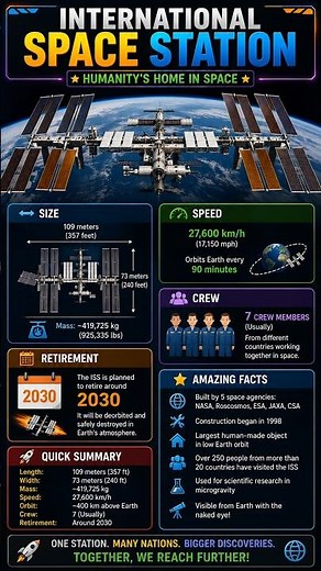 How Big Is the ISS? 🚀 International Space Station Explained