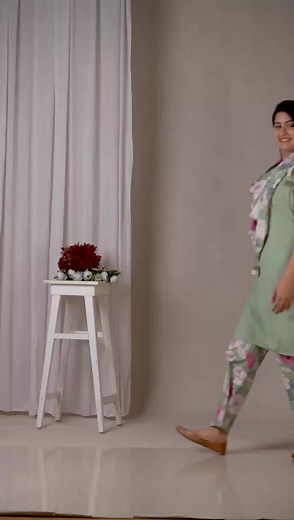 5.6K views · 22 reactions | Follow Attire by Ayaana A smart pure cotton three piece set with deattachable sleeved...sizes 38 to 44..price only 1345 free shipping... #AttirebyAyaana #cordsetsforwomen #cottoncordset #ethnicwear #festivalwear | Attire by Ayaana | Facebook