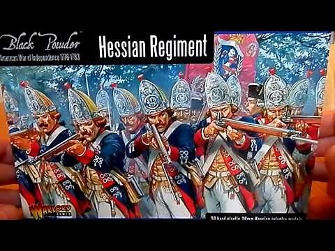 Warlord Games. Black Powder: Hessian Regiment 1776-1783 American War of Independence