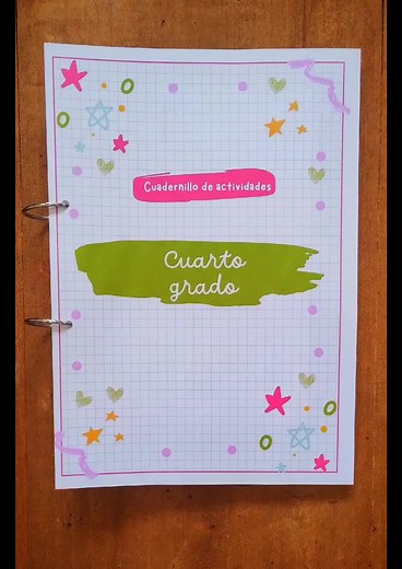 Cuadernillo de Actividades para Cuarto Grado de Primaria