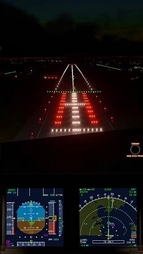 A321neo Night Landing Birmingham (EGBB/BHX) ✈️ Jet2 | ToLiss XP12