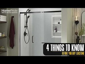 Before You Buy a KOHLER LuxStone Shower, Watch This