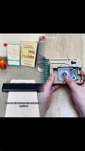 Thermal printer is a game changer!Phomemo M08F portable printer