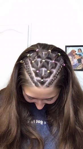 Unique Rubber Band Hairstyle Tutorial by HairstylesWithMel