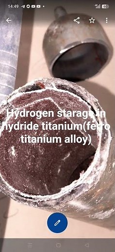 hydrogen storage in titanium hydride. mechanical activation FeTi alloy