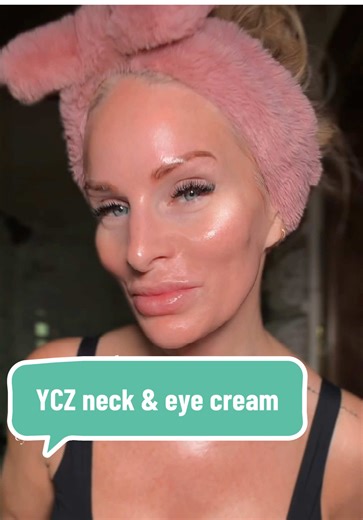 Grabbed this viral eye neck cream to see what the hype’s about… and it’s already earning its spot in my routine 👀✨ #viralbeauty #skincaretiktok #eyecare #neckcream #antiagingroutine @YCZ Beauty Care Depot