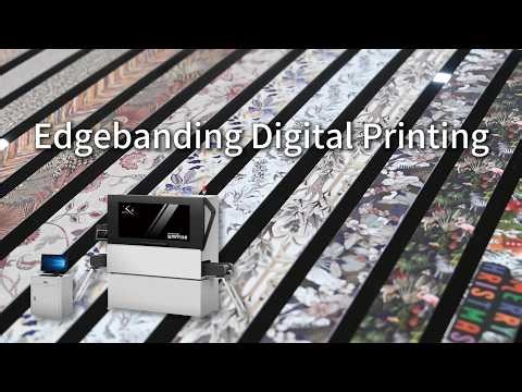[KINGTAU] Edge banding digital printing machine