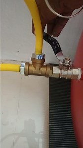 how to connect an air compressor with a braided hose #coldcompress #shorts