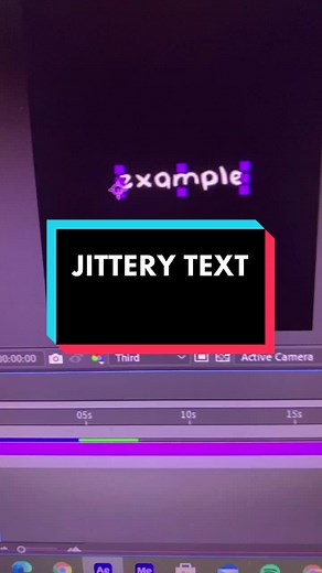 Create Jitter Text Effect in After Effects
