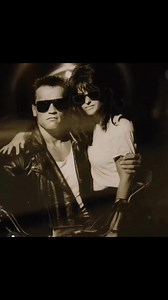 Neber Seen Before Terminator Photoshoot Arnold & Maria | TheArnoldFans.com