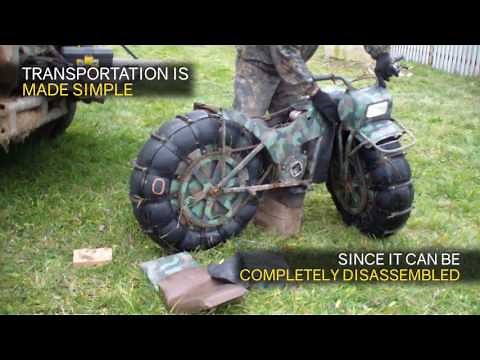 Taurus 2x2 2WD Foldable (Russian Made) Motorcycle