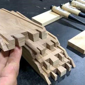 Magnetic Chisel Case / Hand Cut Dovetail Wood Joints #woodworking