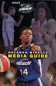 Orlando Miracle 1999-2002 Women's Pro Basketball