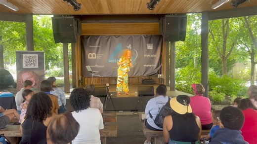 Kelly Garner performing her hit song “The day I get home” at Ark Encounter | Singing News