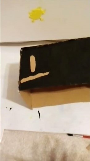 how to make a carboard protogen mask pt 3!