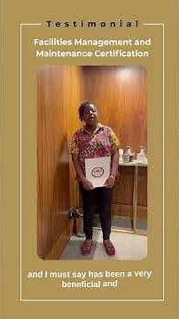 Facilities Management and Maintenance Certification