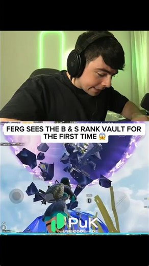 Ferg Opened The S-Rank Vault for the first time🤯🔥 #pubgmobile #pubg #ferg #iferg #PUBGM8ANNI@iFerg
