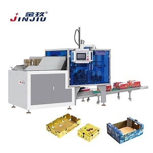 [Hot Item] Recyclable Folding Cardboard Fruit and Vegetable Box Making Machine