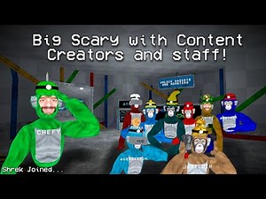 Big Scary With Content Creators And Staff!