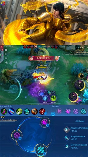 Part55 | Chou Best Build Damage | Mobile Legend Join Group Astra-Group Follow For More #MLBB #MobileLegends #choumlbb #Choufreestyle #choumontage | Astra ML