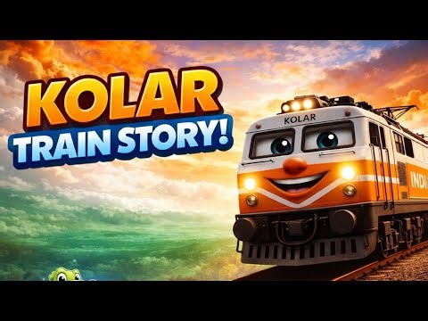 कोलर मालगड़ी | Kolar maalgadi — The Power of coal Train | Sahu Animation