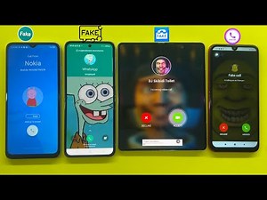 Fake call + Fake prank + Fake WhatsApp call / Ringing call phones