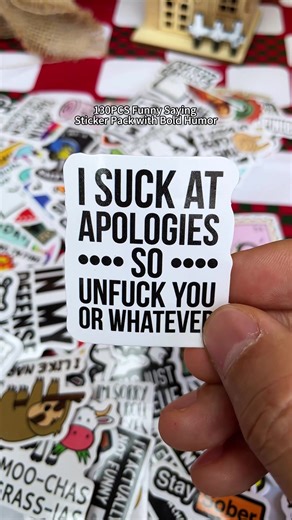 130 Fun Vinyl Waterproof Stickers for Personalizing Gear