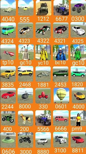 racing car cheat code💥 Indian bike driving 3d cheat code || Indian bike number 🤯 game cheat code