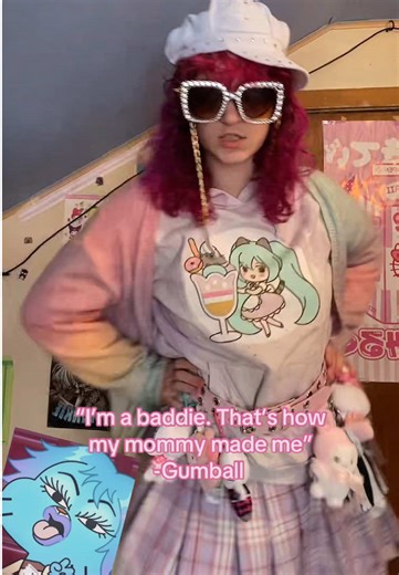 “OKAY BUT THIS scene is so funny and I need to cosplay baddie gumball immediately >:3” #amazingworldofgumball #reference #baddie
