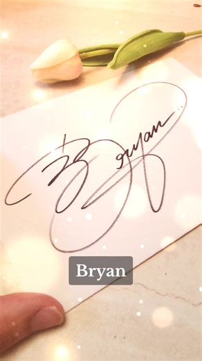 Personal requests : Full name signature request through link below #Bryan #signature https://linktr.ee/signaturemaker