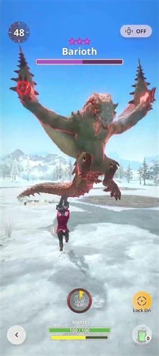 [MHN] ★8 Barioth VS Fire DB!