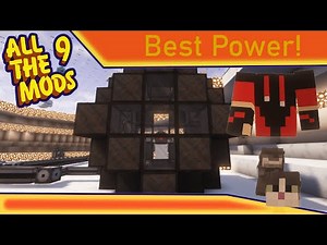 Best Power Source! Fusion Reactor ATM 9 Modded Minecraft