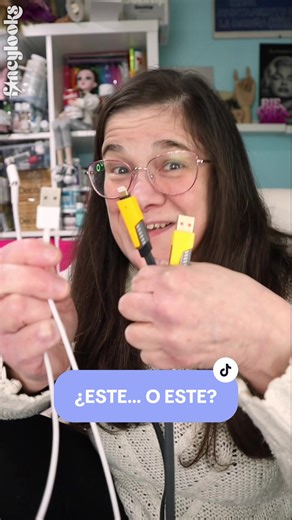 Un cable resistente , com muchos enganche diferentes què se pueden combinar según lo necesites #fancylooks #gadgets #cabledecargarapida4enuno #cabledecarga