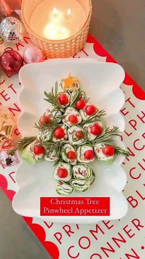 14K views · 141 reactions | Get the recipe - https://tatertotsandjello.com/christmas-party-pinwheel-tree-appetizer/ | tatertots & jello | Facebook