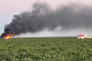 Stealth fighter jet pilot forced to eject as $100M aircraft crashes in rural California