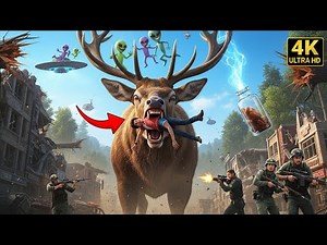 Alien Attack & Monster Deer Rampage | City Destroying Creature Explained | Part 1